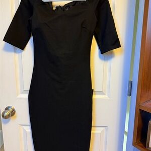 NWT Lulu's Classic Black - Off the Shoulder Classic Evening Dress - M